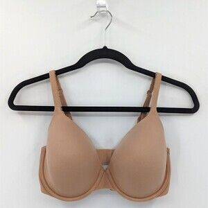 Victoria's Secret Bra Women's 32DDD Dark Beige Lined Perfect Coverage
